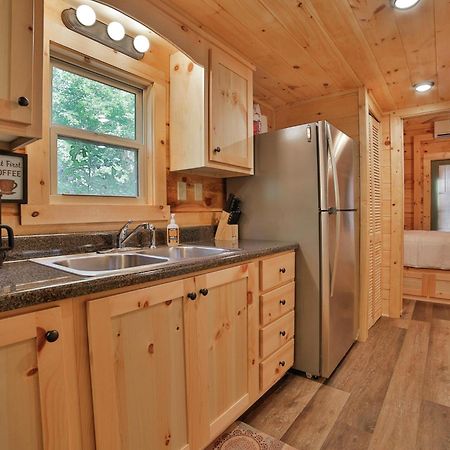 Tiny Cabin Village Private Hot Tub Lynda Cabin 查塔努加 外观 照片