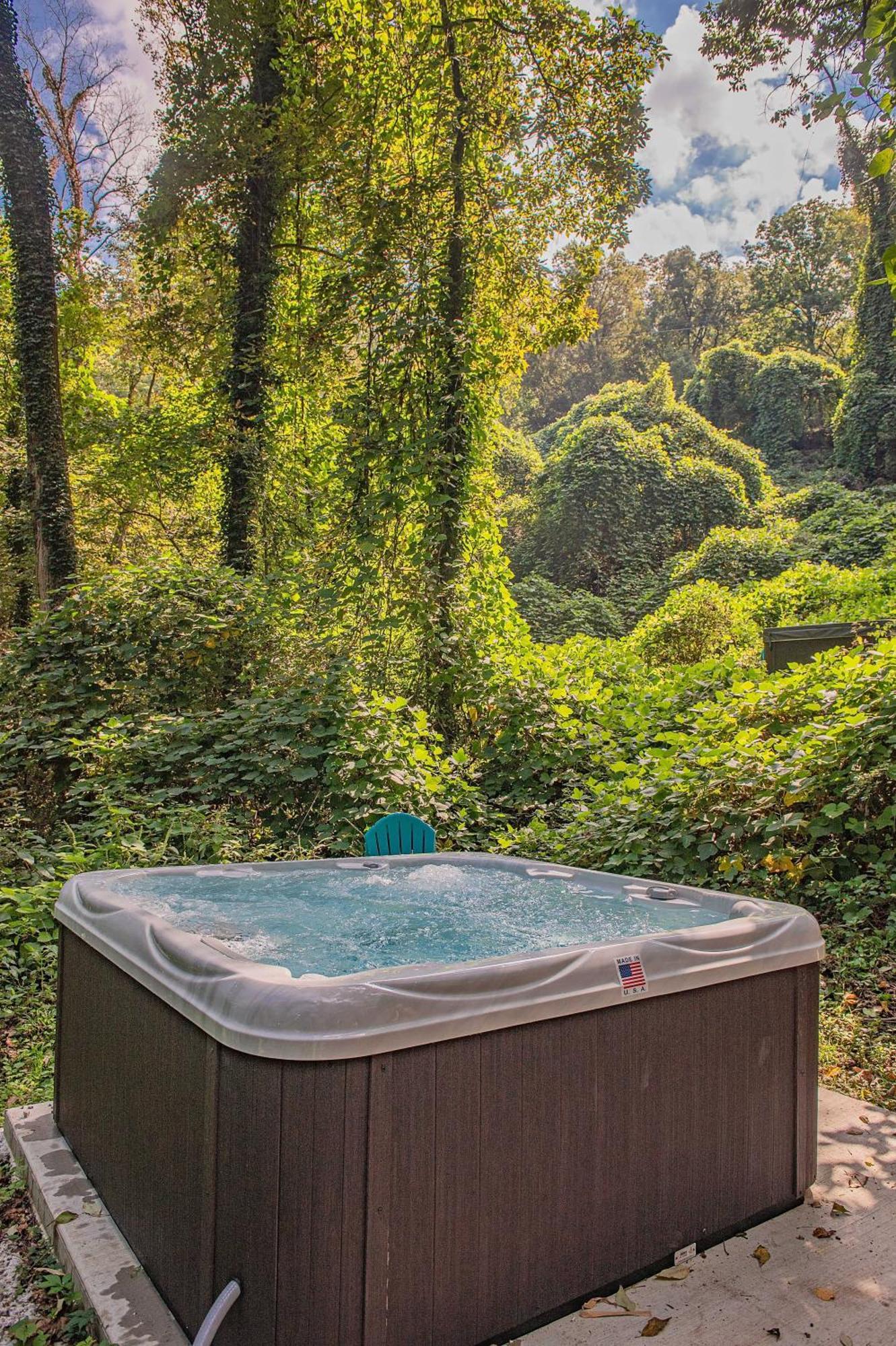 Tiny Cabin Village Private Hot Tub Lynda Cabin 查塔努加 外观 照片