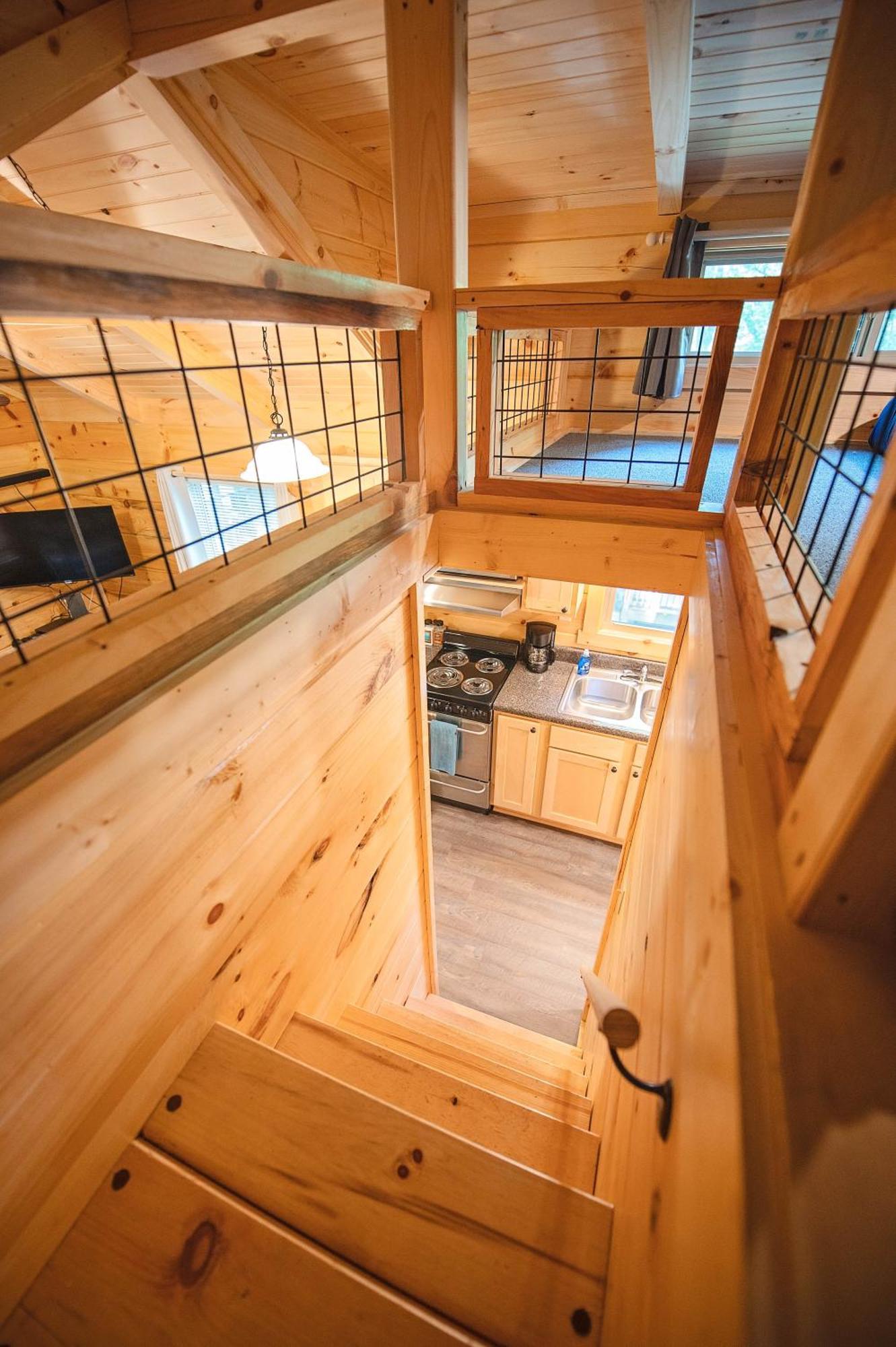 Tiny Cabin Village Private Hot Tub Lynda Cabin 查塔努加 外观 照片