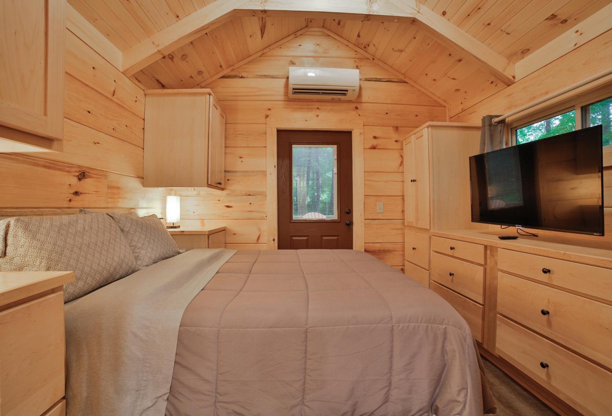 Tiny Cabin Village Private Hot Tub Lynda Cabin 查塔努加 外观 照片