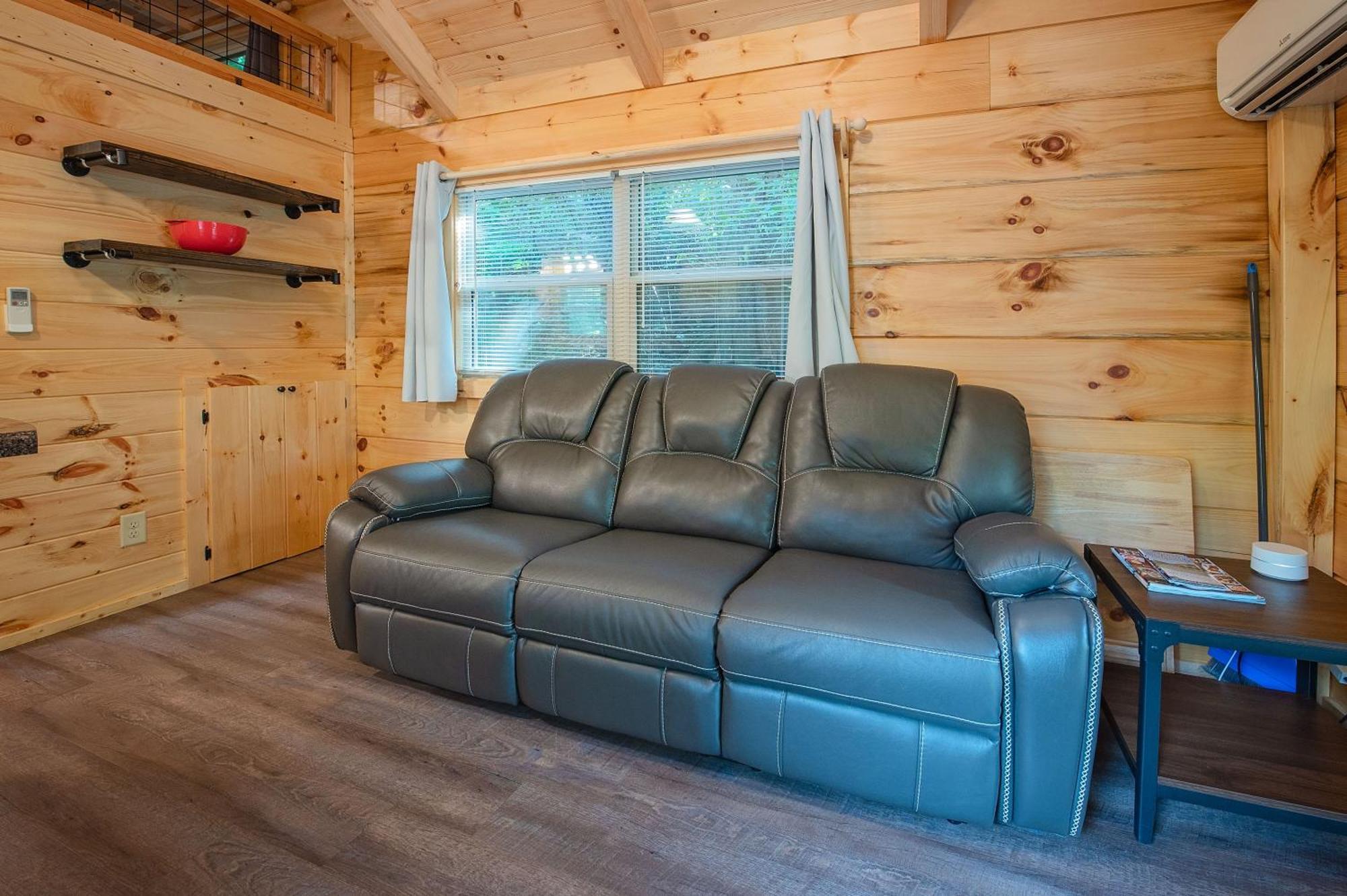 Tiny Cabin Village Private Hot Tub Lynda Cabin 查塔努加 外观 照片